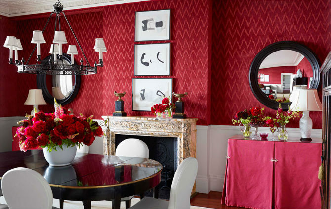 Colorful Dining Rooms Glamorous Dining room Colors for Spring (2)