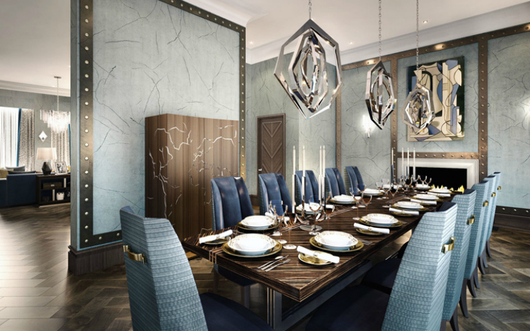 The Most Beautiful Dining Room Decoration Ideas by David Linley