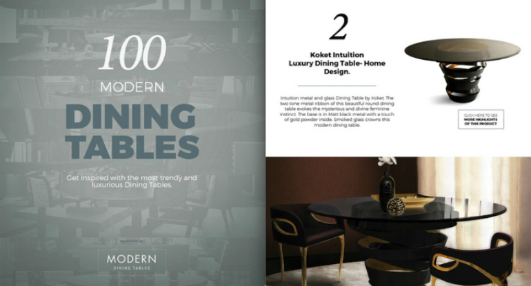 10 Amazing FREE eBooks To Inspire Your Dining Room Design