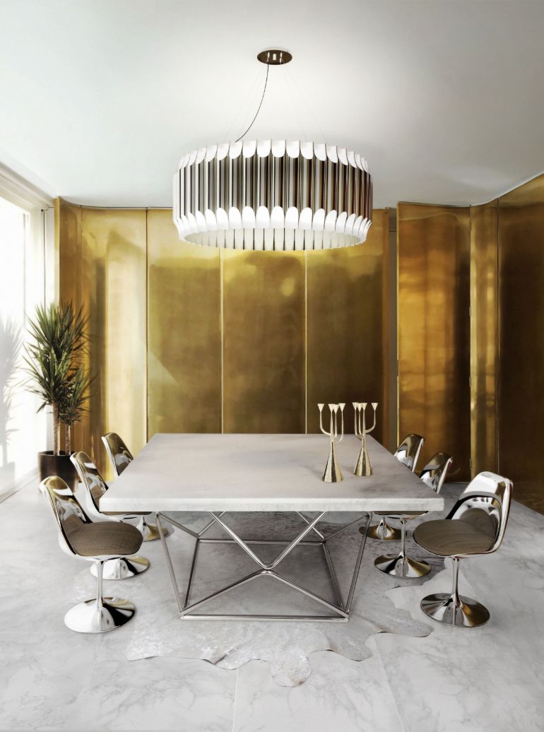Amazing Interiors with Large Dining Room Tables