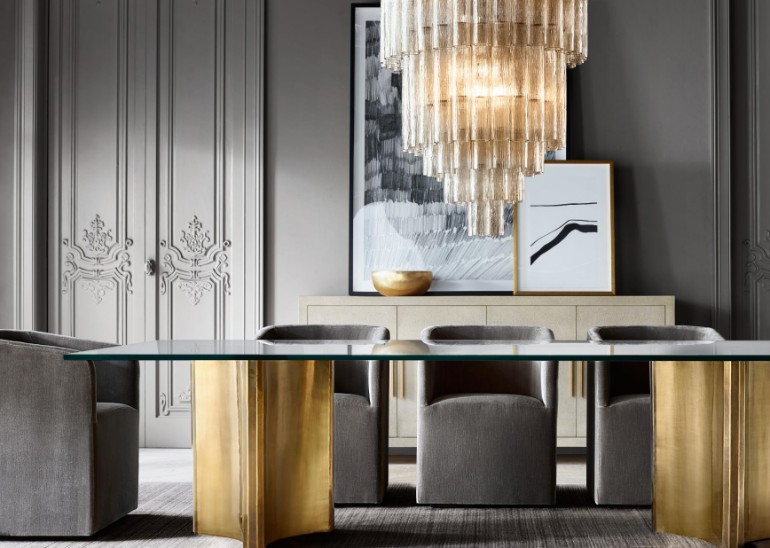 The Most Sophisticated Dining Room Furniture By Restoration Hardware