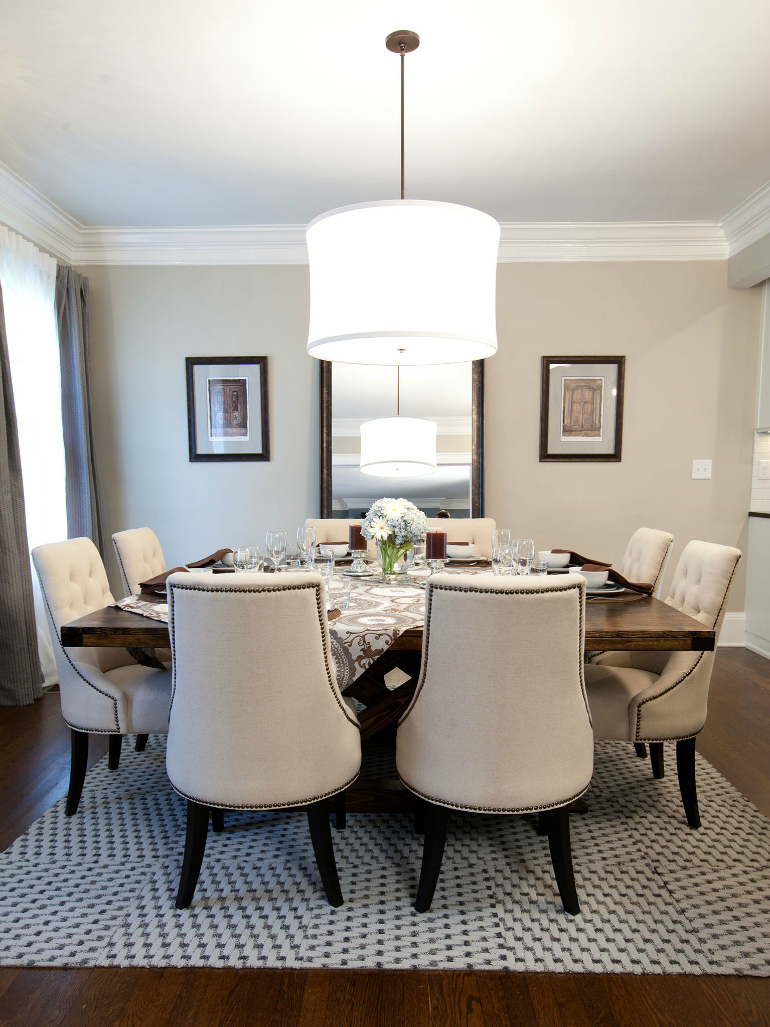 10 Tips To Decorating With Dining Room Rugs5